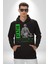 Sokak Sitili Heykel Kadın Savaşcı Erkek Kadın Siyah Dijital Baskılı Kapüşonlu Sweatshirt Hoodie 3
