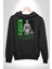 Sokak Sitili Heykel Kadın Savaşcı Erkek Kadın Siyah Dijital Baskılı Kapüşonlu Sweatshirt Hoodie 5