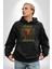 Dağınık Majestileri Hıristiyan Sokak Stili Erkek Kadın Siyah Dijital Baskılı Kapüşonlu Sweatshirt Hoodie 3