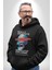 Gerçekten Harika Keşfetmeyi Bırakma Erkek Kadın Siyah Dijital Baskılı Kapüşonlu Sweatshirt Hoodie 4