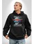 Gerçekten Harika Keşfetmeyi Bırakma Erkek Kadın Siyah Dijital Baskılı Kapüşonlu Sweatshirt Hoodie 5