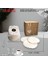 Kağıt Bardak Altlığı | Cam Bardak Altlığı | Çay Bardak Altlığı 80 mm Papatya Kesim 250 Adet 4