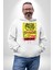 Aşk Meleği Sahte Melek Sus Erkek Kadın Beyaz Dijital Baskılı Kapüşonlu Sweatshirt Hoodie 2