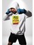 Aşk Meleği Sahte Melek Sus Erkek Kadın Beyaz Dijital Baskılı Kapüşonlu Sweatshirt Hoodie 3