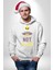 Uzaylı Yalnız Değiliz Ufo Erkek Kadın Beyaz Dijital Baskılı Kapüşonlu Sweatshirt Hoodie 1