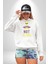 Uzaylı Yalnız Değiliz Ufo Erkek Kadın Beyaz Dijital Baskılı Kapüşonlu Sweatshirt Hoodie 4