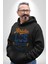 Atletic Los Angeles Erkek Kadın Siyah Dijital Baskılı Kapüşonlu Sweatshirt Hoodie 5