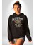 Aşk Meleği Para Kazandım Hayat Tavsiyesi Erkek Kadın Siyah Dijital Baskılı Kapüşonlu Sweatshirt Hoodie 2