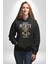 Aşk Meleği Para Kazandım Hayat Tavsiyesi Erkek Kadın Siyah Dijital Baskılı Kapüşonlu Sweatshirt Hoodie 3