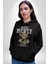 Aşk Meleği Para Kazandım Hayat Tavsiyesi Erkek Kadın Siyah Dijital Baskılı Kapüşonlu Sweatshirt Hoodie 5