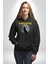Ay Dolunay Uluyan Kurt Erkek Kadın Siyah Dijital Baskılı Kapüşonlu Sweatshirt Hoodie 1