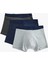Basic Pamuklu 3'lü Boxer Seti 1