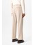Bej Yüksek Bel Pileli Relaxed Fit Baggy Erkek Pantolon 5