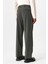 Haki Yüksek Bel Pileli Relaxed Fit Baggy Erkek Pantolon 5
