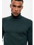 Yeşil Tam Boğazlı Erkek Triko 4