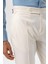 Ekru Yüksek Bel Regular Fit Erkek Pantolon 4