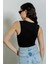 Lazer Kesim Cut-Out Dekolteli Crop Top 3