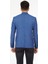 5132 Dar Kalıp Yarım Astarlı Lacivert Erkek Blazer Ceket 4