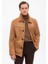 Camel Astar Detaylı Süet Mont 2