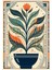 Matisse - Boho - Art Deco - Soyut - Doğa ( 3 Lü Çerçevesiz ) Poster - Afiş - Tablo KR2C00018/ 3