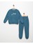 Erkek Çocuk 6-9 Yaş Sweatshirt Jogger Takım Baskılı Pamuklu Şardonlu 3 Ip FV-16001 1