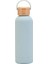 Tcherchı 500 ml Küçük Ağız Termos Bardak Taşınabilir Saplı Bambu Ahşap Kapak Vakum Çift Paslanmaz Çelik Basit Açık Spor Su Şışesı (Yurt Dışından) 1