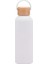 Tcherchı 500 ml Küçük Ağız Termos Bardak Taşınabilir Saplı Bambu Ahşap Kapak Vakum Çift Paslanmaz Çelik Basit Açık Spor Su Şışesı (Yurt Dışından) 1