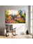 Kır Evi Bahçesi Kanvas Tablo 1