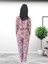 Joyfull Kurdela Desenli Kadın Polar Peluş Pijama Takımı (G. Kurusu) 3