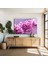 Lila Rengi Çiçekler Kanvas Tablo 1