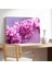 Lila Rengi Çiçekler Kanvas Tablo 3