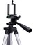 360 Derece Ayarlanabilir Katlanabilir Profesyonel Çekime Uygun 65 cm Ayaklı Tripod 4