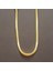Gold Renk 316 L Stainless Steelantiaerjik Çelik Italyan Model Şık Kolye Kolye Uzunluğu 40 cm Uzatma ile Birlikte 45 cm Genişlik 4 mm 1