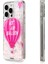 iPhone 16 Pro Max Kılıf Magsafe Uyumlu Parlak Kumlu Sıvılı Pink Dream Quicksand Seri Pembe 1