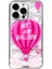 iPhone 16 Pro Max Kılıf Magsafe Uyumlu Parlak Kumlu Sıvılı Pink Dream Quicksand Seri Pembe 2