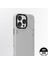 iPhone 15 Pro Kılıf Magsafe Özellikli Basit Mat Deri Desenli Tech Fashion Serisi Kapak Gri 3
