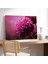 Pembe Çiçek Kanvas Tablo 3