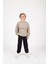 Erkek Çocuk 6-7-8-9 Yaş Pamuklu Şardonlu 3 Ip Sweatshirt Jogger Eşofman Takımı Baskılı FV-16036 1