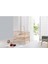 Bw 6050 - Tekerlekli Sallanır Sabitlenir Kademeli Anne Yanı Ahşap Bebek Beşik 70X130 3