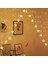 4 Metre LED Işık 14'lü Çapraz Yıldız Işık Zinciri Dekoratif Fişli Aydınlatma Ev Dekorasyonu Süsleme Salon Oda Merdiven Balkon Için Yılbaşı Eğlence Doğum Günlerine Özel Aydınlatma 5