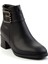 Siyah Kadın Bot & Bootie K02823054009 3