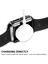 Apple Watch Serisi 8 45MM / 7 45MM Çift Renkli Elektrokaplatma Izleme Kılıfı Yerleşik Temperli Cam Ekran Koruyucu Sabit Pc Genel Koruyucu Kapak - Mavi / Gümüş (Yurt Dışından) 3