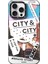 iPhone 15 Pro Max Uyumlu Kılıf Magsafe Şarj Özellikli A-City Serisi Kapak Beyaz 1