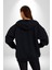Survey Corps Sembolü (Attack On Titan) Erkek Kadın Siyah Fermuarlı Baskılı Hırka Sweatshirt 2