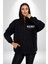 Wild West Central Cee Müzik Erkek Kadın Siyah Fermuarlı Baskılı Hırka Sweatshirt 3