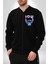 Stitch'in Baloncuk Sevgisiyle Renkli Anlar! Erkek Kadın Dijital Baskılı Siyah Kolej Ceket - Unisex 2
