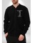 Modern Sanat Yunan Kadın Melek Erkek Kadın Dijital Baskılı Siyah Kolej Ceket - Unisex 5