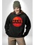 Mars Gezegen Erkek Kadın Unisex Dijital Baskılı Siyah Sweatshirt 2