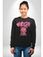 Öfkeli Voodoo Tavşan Xox Erkek Kadın Unisex Dijital Baskılı Siyah Sweatshirt 3