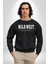 Wild West Central Cee Müzik Erkek Kadın Unisex Dijital Baskılı Siyah Sweatshirt 1